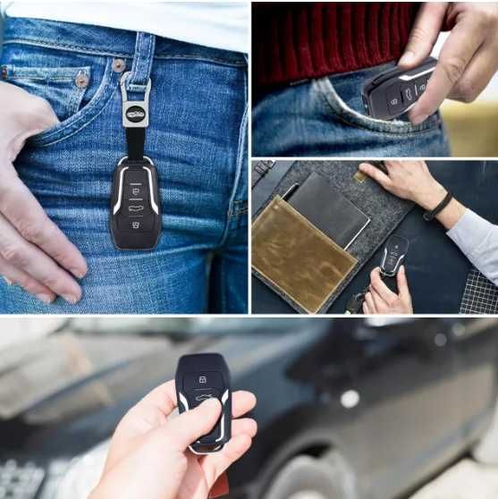 Шпионска мини скрита камера в ключ за кола аудио видео запис 8ч охрана