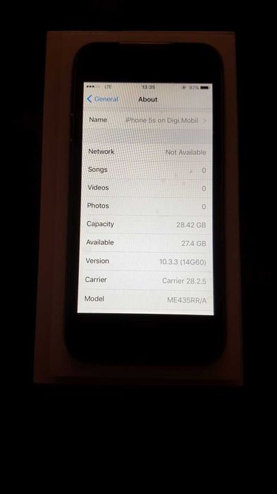 Apple iPhone 5S 32GB - DECODAT/Neverlock - ca NOU!