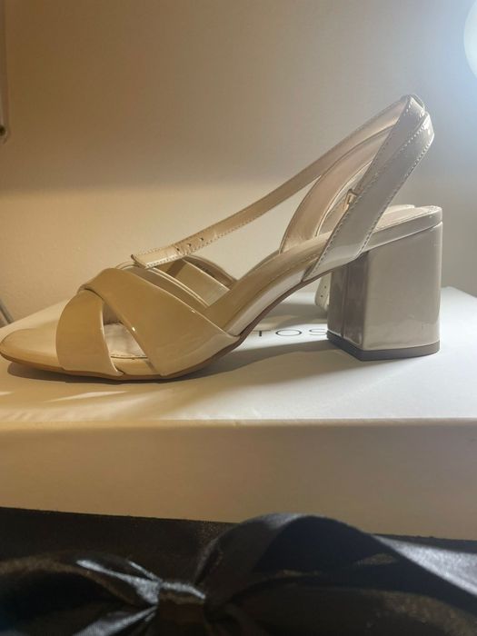 Vand sandale toc gros 7 cm Gracelans