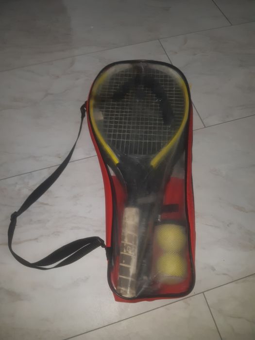 Set rachete tenis de câmp TiConquest+Junior