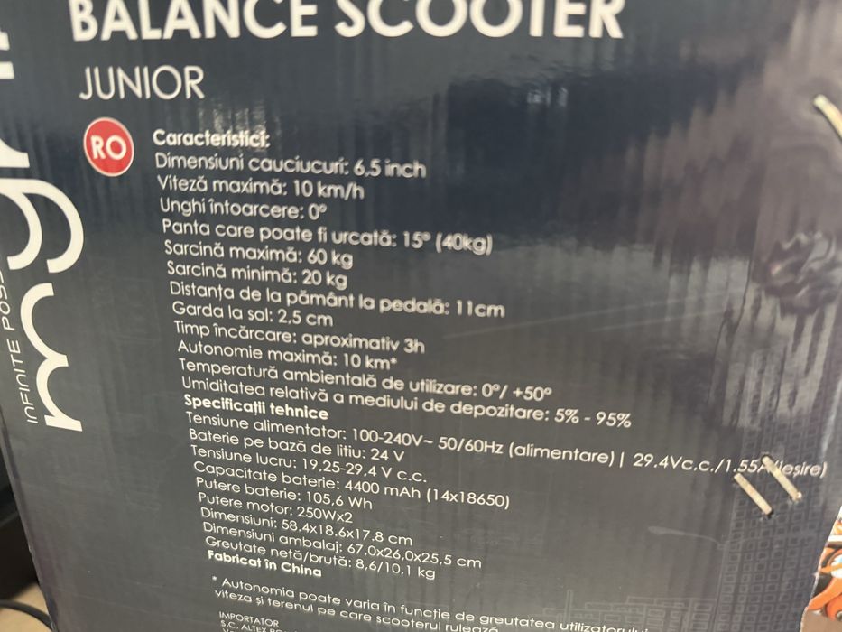 HoverBoard myria 6.5 în stare foarte bună
