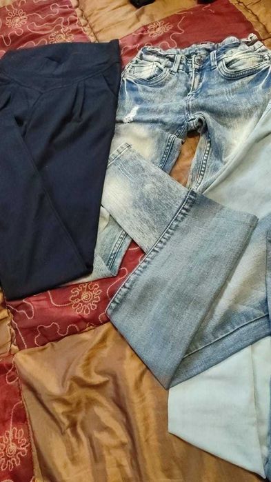 Брюки джинсы по 500