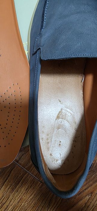 Мужские лоферы от эксклюзивного бренда "Santoni" made in Italy