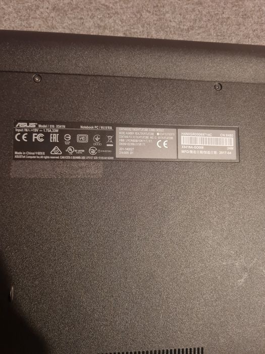 Vand leptop Asus