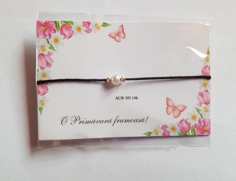 Brățări cu bile din Aur 14k