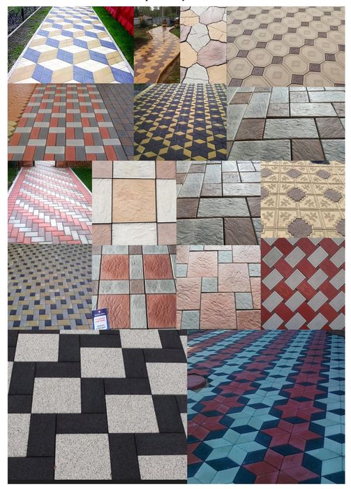 Тротуарная плитка,брусчатка