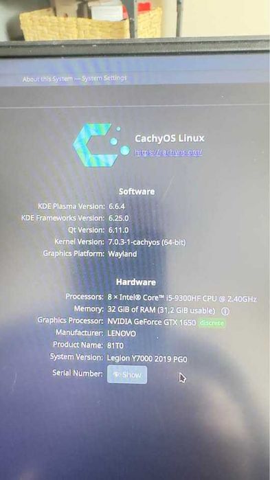 Lenovo legion y7000 2019