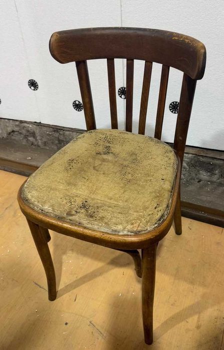 3 buc Scaun Vintage Stil Thonet; Scaun din lemn
