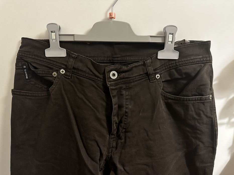 Pantaloni bărbătești maro închis Bigotti mărimea 29/34