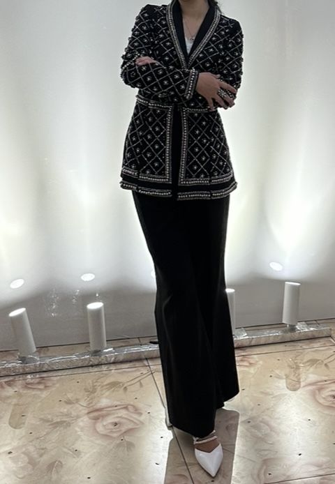 Костюм со стразами