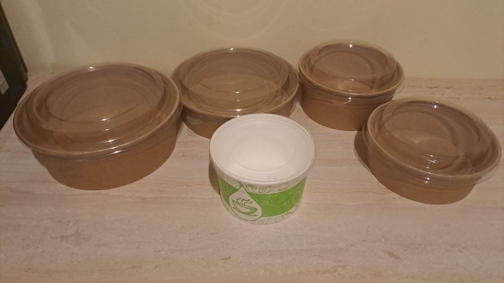 Купи за супа ,кутии за храна и салати