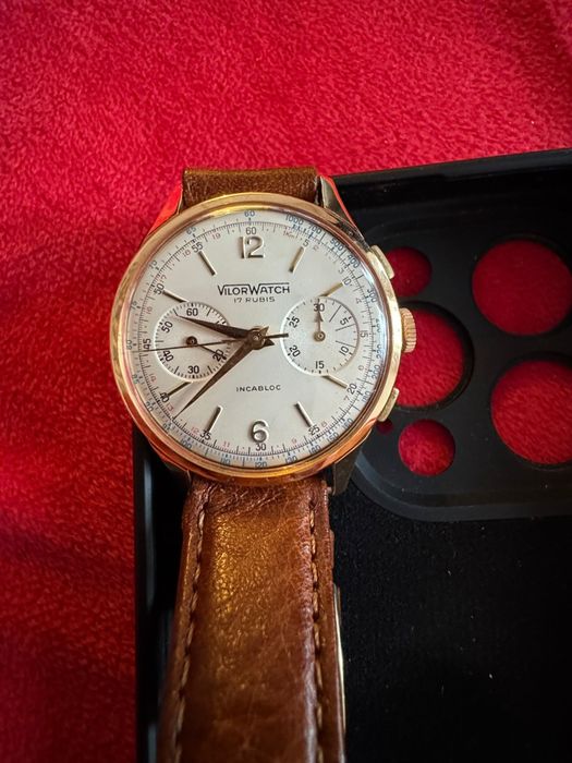 Vând doua ceasuri aur 18k Eberhard și Vilorwatch