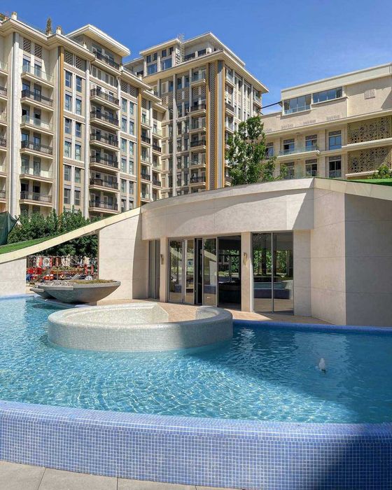 ;MIrabad Avenue‼️2ком квартира 65м2+65м2 с террасой и бассейном Центр