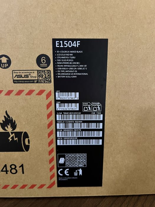 Vand Asus VivoBook 15