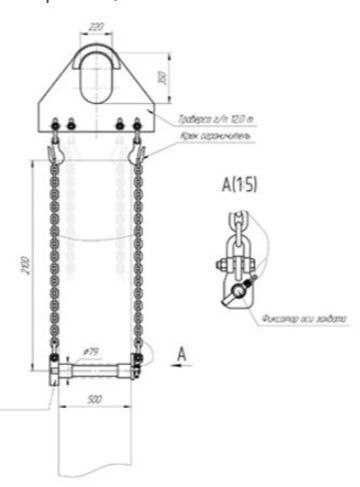 Грузозахватные траверсы захваты