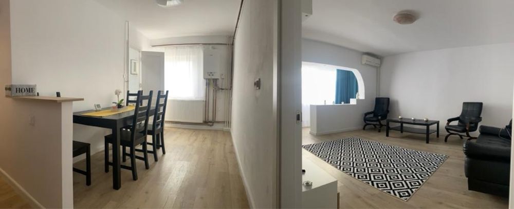 PROPRIETAR inchiriez apartament 2 camere – Aviatiei, 3/4, 62 mp, Centrala Proprie – 599€
