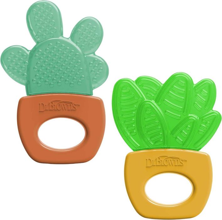 Dr. Brown’s AquaCool прорезыватель, водяной, 3м+, 2 шт, BPA Free