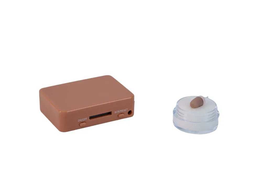 Micro casca de copiat fara fir + Cutie GSM de copiat cu cartela SIM