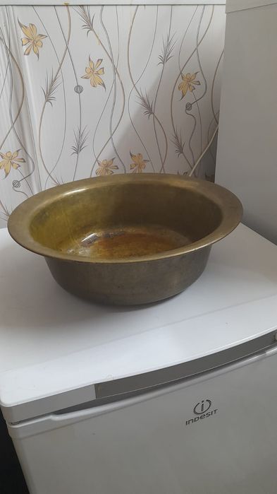 Таз латунный для варенья