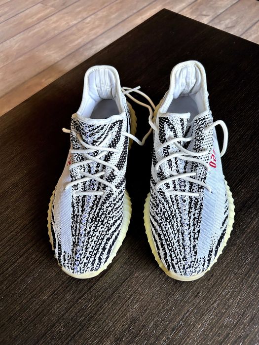 Adidas Yeezy Boost 350 Zebra CP9654 originali - mărime 46 2/3