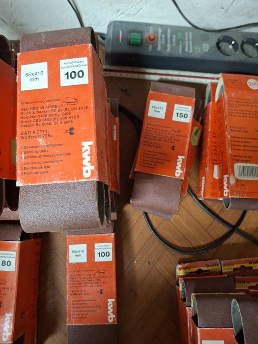 Шкурка за лентов шлайф 65/410