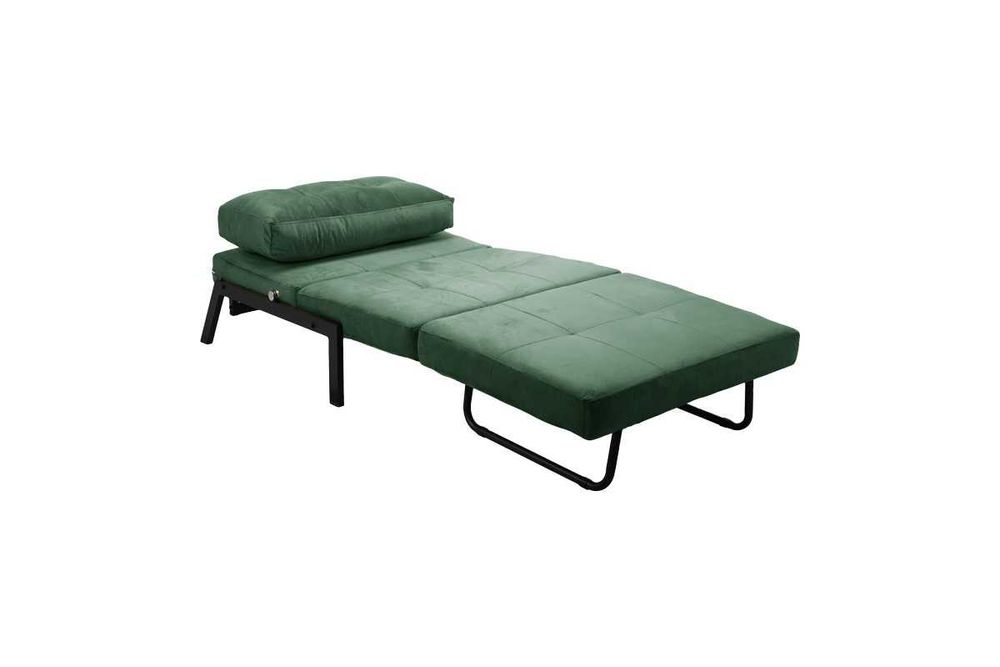 Фотьойл-легло Puzzle-home Fancy, Различни цветове, Кадифе, 95х98х70см.