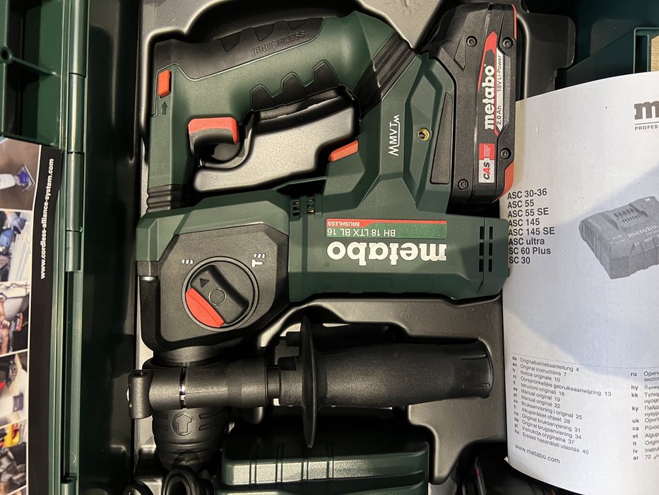 Rotopercutor Metabo BH-18 LTX-BL 16-Nou