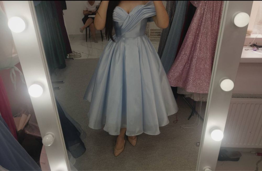 Платье пышное, выпускное