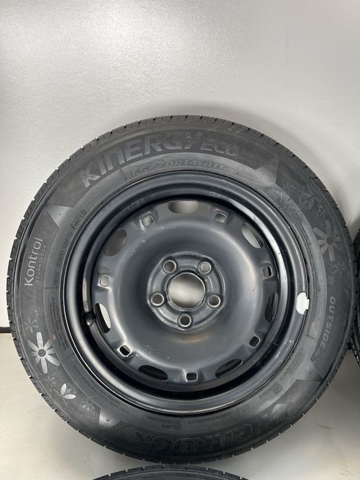 Оригинални джанти 14 цола 5х100 за Шкода Фабия с летни гуми 165/70/14