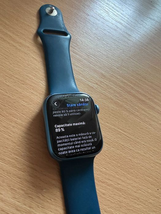 Apple Watch Series 7 GPS, 45mm Midnight Aluminium Case