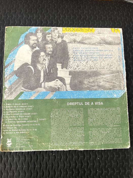 Disc vinyl Progresiv TM