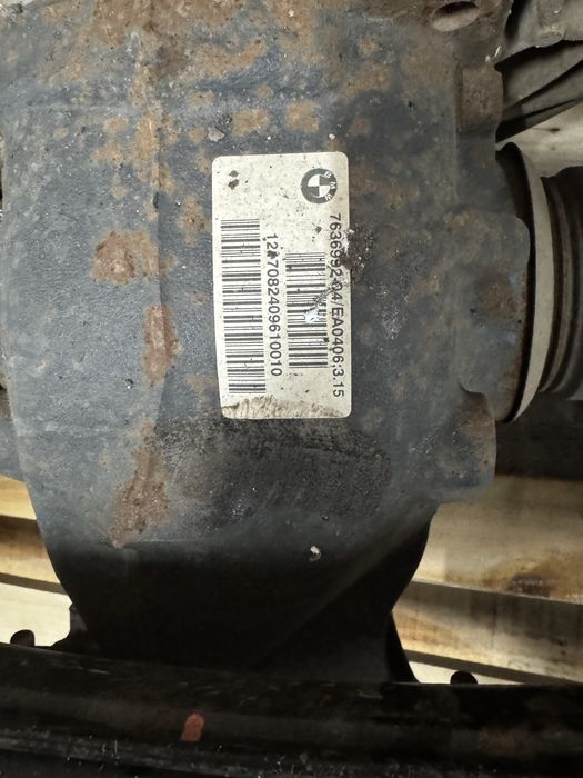 Grup spate bmw X5 F15 X6 F16 raport 3.15