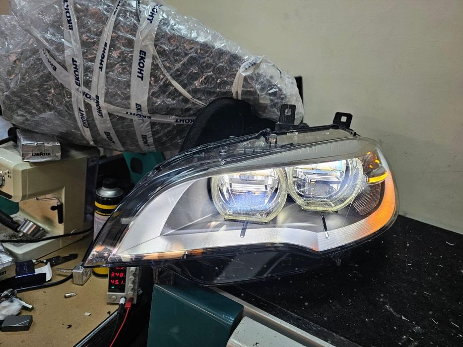 Неработеща къса LED светлина на BMW X6 E71, BMW 6