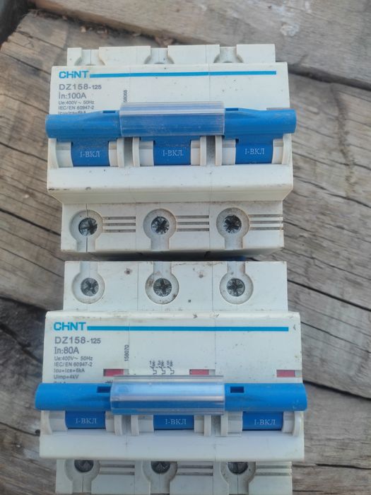 Эл.автомат100/80ампер