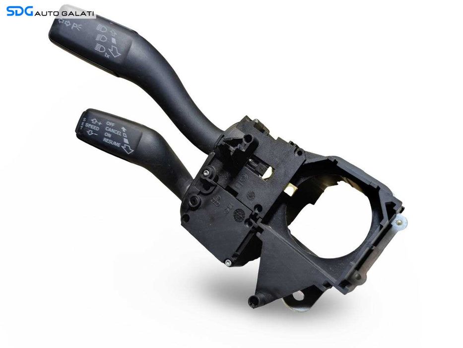 Ansamblu Manete Maneta Semnalizare Tempomat Pilot Automat Audi A6 C6 4F 2004 - 2011 Cod 4E0953521B 4E0953513G [LS0434]