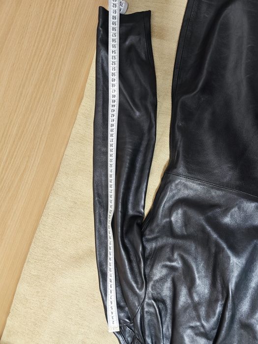 Страхотна рокля от естествена кожа ZARA, размер XL