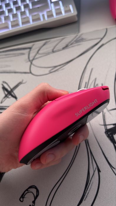 Logitech G Pro X superlight 2 magenta