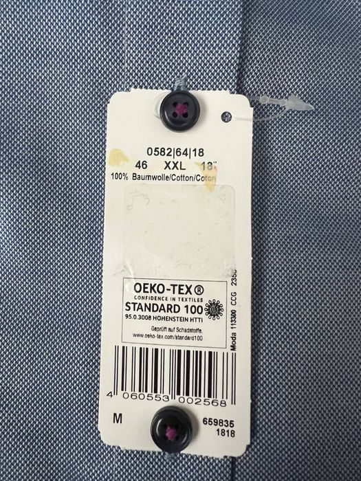 Cămașă Olymp Luxor Modern Fit – Mărime 46 / XXL / 18 – Nouă cu Etichetă