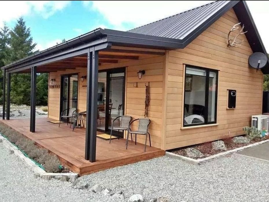 Case modulare din lemn