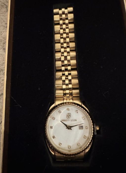 Дамски часовник - MINI GOLD PEARL LINK BELGRAVIA 30 /Abbot Lyon