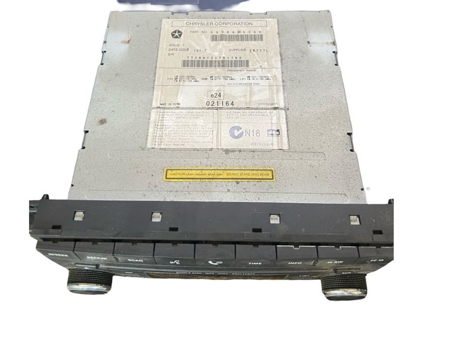 Player Cd/Dvd Sistem De Navigatie Dodge Nitro 2006 - 2012 05064053Ak