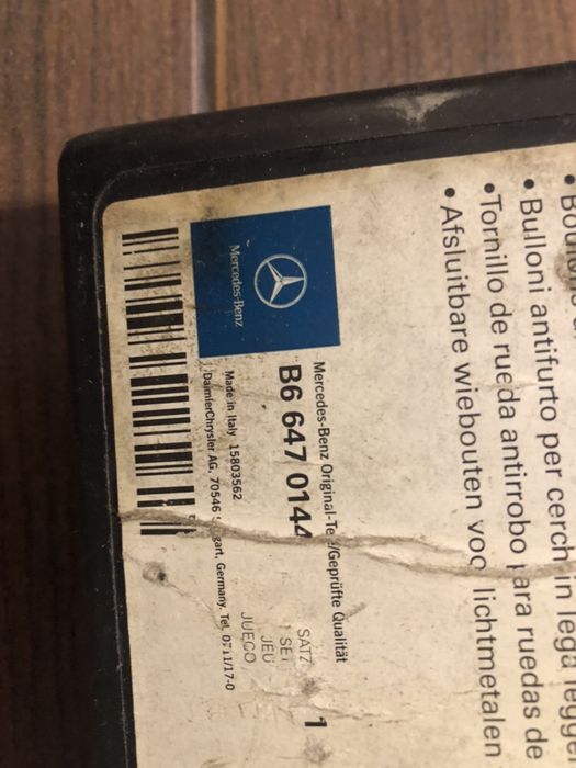 prezoane antifurt originale Mercedes