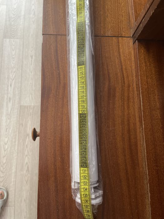 Жалюзи белые тканевые новые