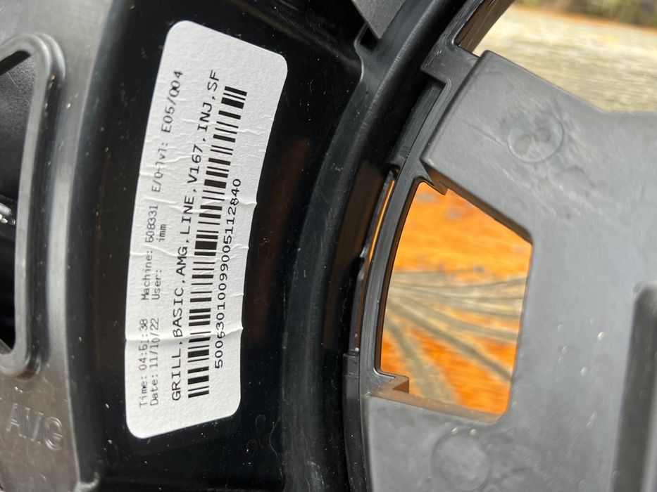 grila fata diamond AMG Mercedes GLE w167