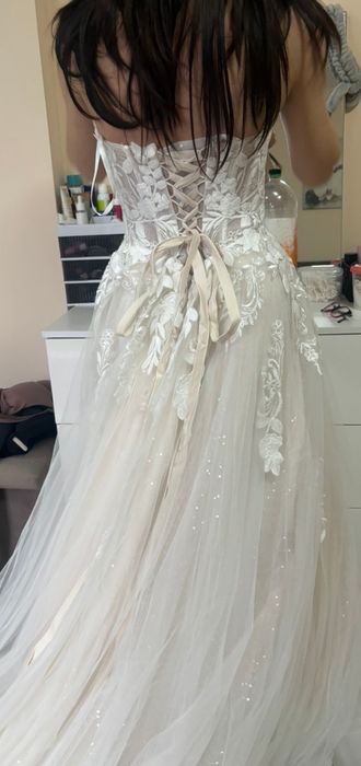 Булчинска рокля корсет/под наем