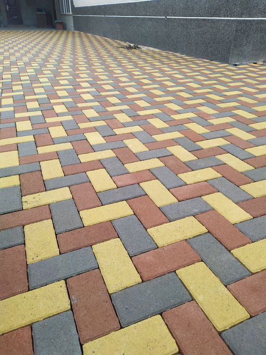 Укладка брусчатка, плитки