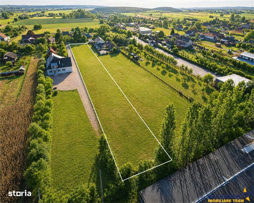Teren intravilan, pe  3.800 mp, cu vedere frumoasa, Sfantu Gheorghe