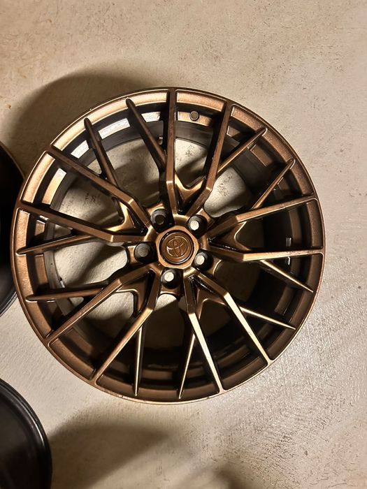 Продам диски с резиной R19 Бронза