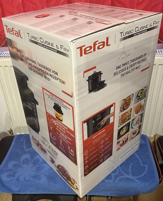 Multicooker Tefal Turbo Cuisine & Fry CY778830 nou, sigilat