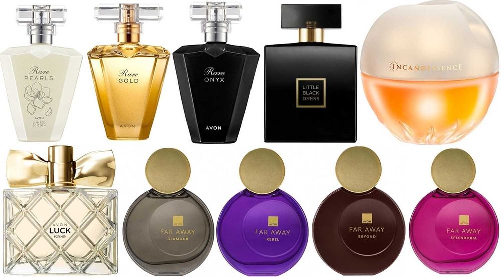AVON - TTA Today,Far Away,Attraction,Premiere Luxe,Incandessence,Treselle